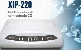 Central PABX Digital XIP 220 LITE da Digistar